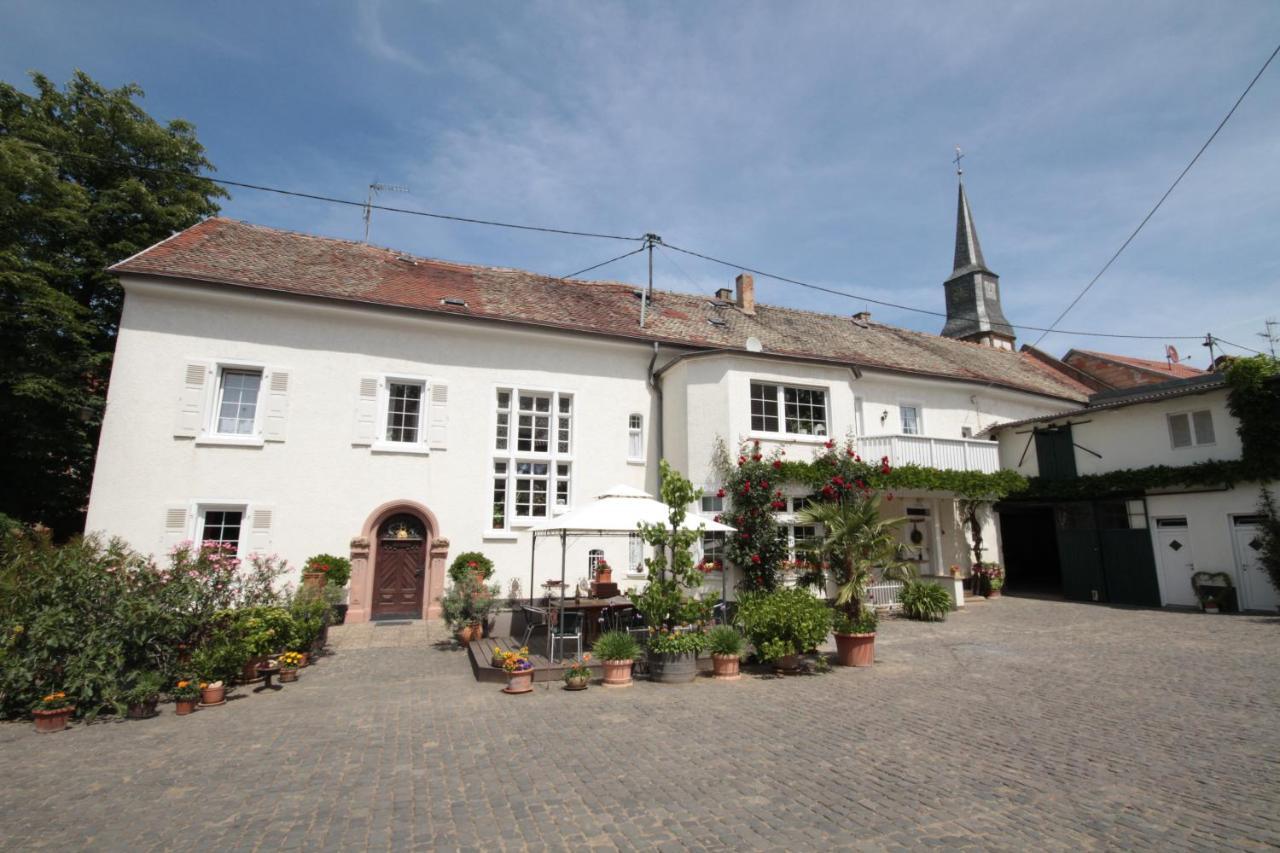 Bio-Weingut, Gaestehaus Und Kraeuterhof Flomborn Exterior photo